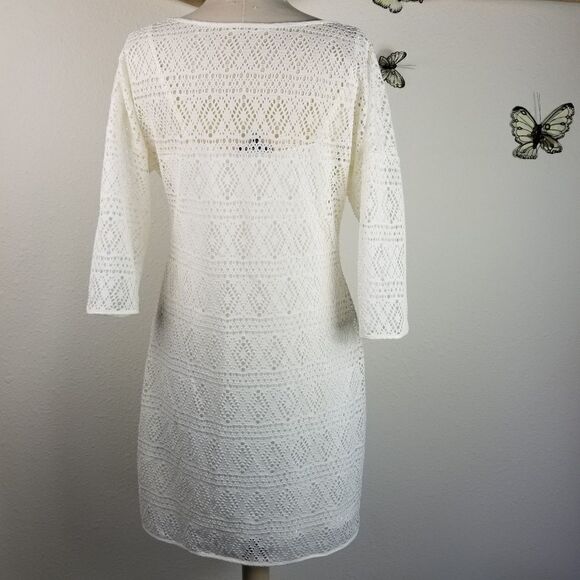 Express lace dress with slip size large - Picture 3 of 7